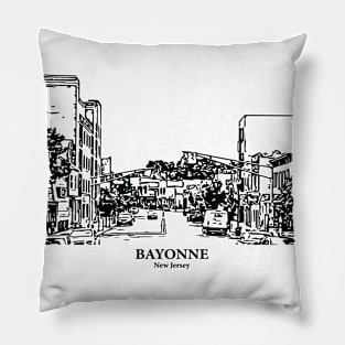 Bayonne - New Jersey Pillow