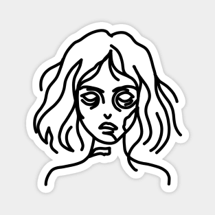 Zombie Doodle Magnet