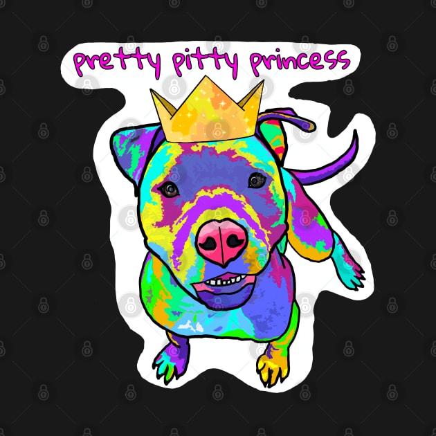 Pretty Pitty Princess -multi color by Underbite Boutique