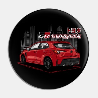 GR Corolla Pin