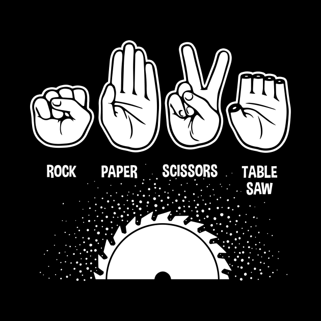 Rock Paper Scissors Table Saw by kbilltv