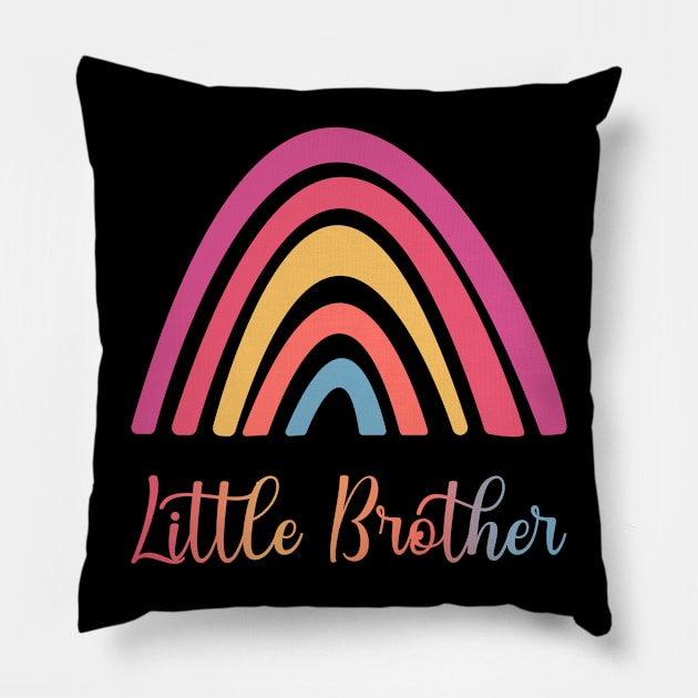 Little Brother (pinks) Pillow by NickiPostsStuff