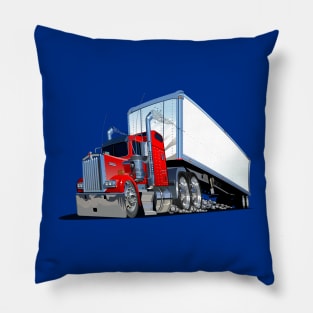 Cartoon truck Pillow