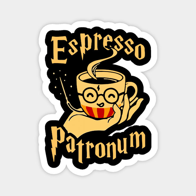Espresso Patronum Magnet by camelliabrioni