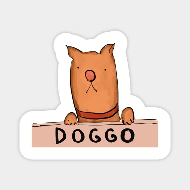 DOGGO Magnet by doteau