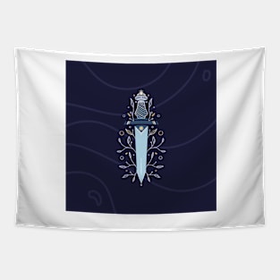 Illustrated Sword 2.0 Tapestry