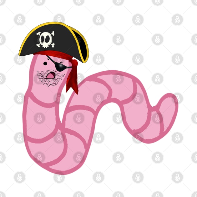 worm (pirate) by mystudiocreate