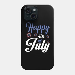 Happy 4th of July Fireworks Phone Case