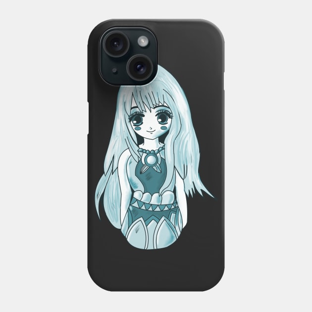 Anime Girl Cute Blonde Phone Case by GreenCowLand