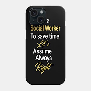 Social Worker Phone Case