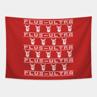 All Might Plus Ultra Holiday - My Hero Academia Christmas Tapestry