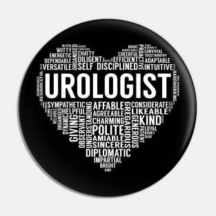 Urologist Heart Pin