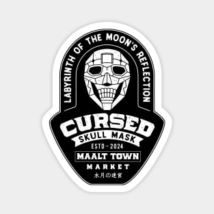 Maalt Town Curse Emblem Magnet