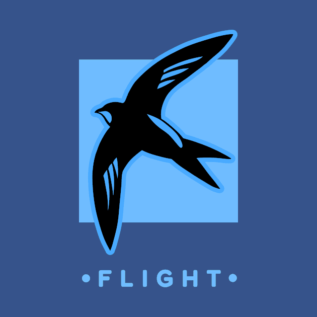 Swift bird, the flight virtuoso, design for birds lovers by croquis design