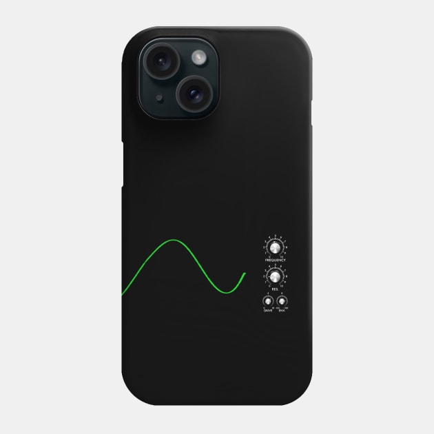 Oscilloscope Phone Case by bulografik