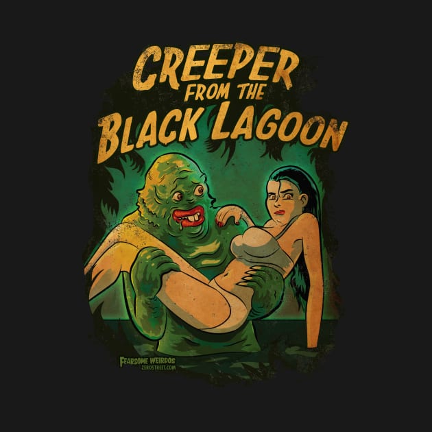 Creeper From The Black Lagoon by zerostreet