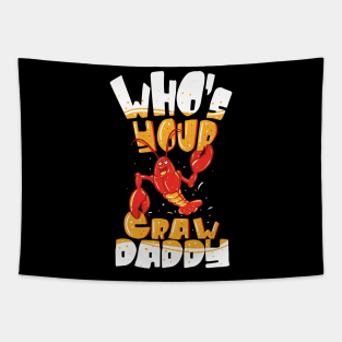 Crawfish T-Shirt lobster seafood Mardi Gras gift Tapestry