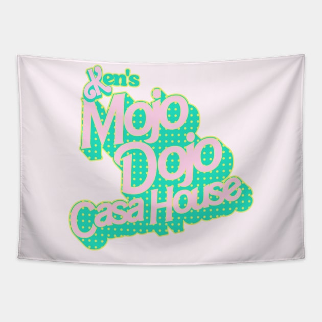 Ken's Mojo Dojo Casa House Tapestry by darklordpug