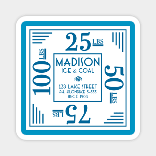 Madison Ice & Coal Magnet