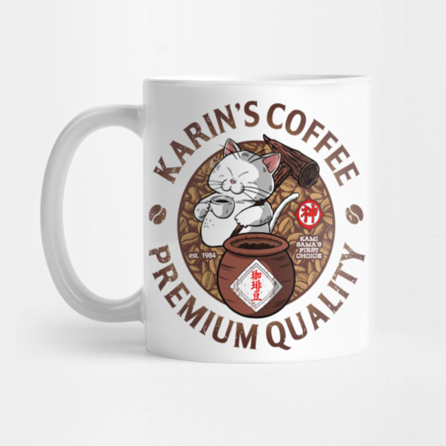 Karin S Coffee Dragon Ball Mug Teepublic