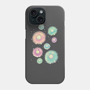 Children's Illustration Sheep in Galaxy Space - Colour Variant 2 Phone Case