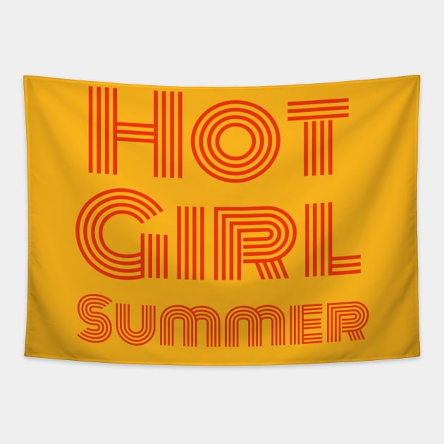 Hot Girl Summer Tapestry by TintedRed