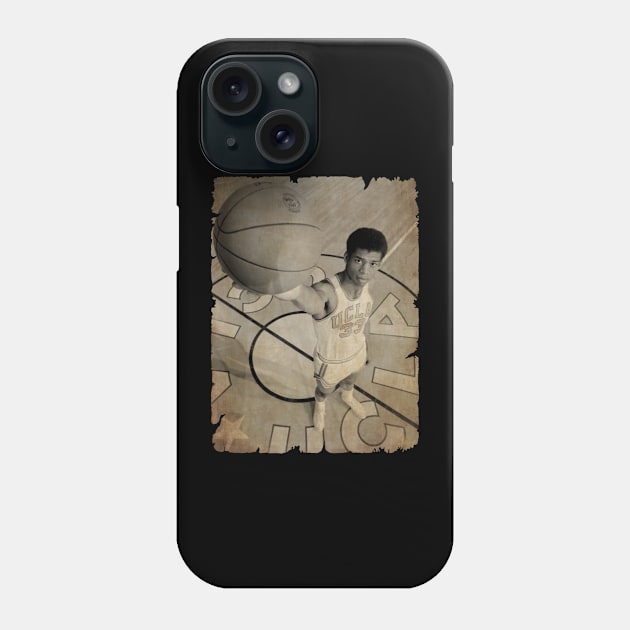 Young Kareem Abdul Jabbar #2 Phone Case by Milu Milu