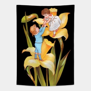 Childhood in Bloom Tapestry