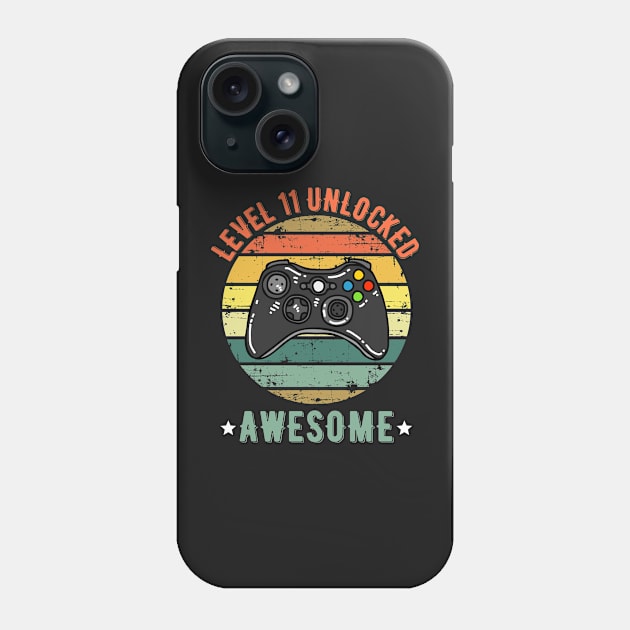 Level 11 Unlocked Birthday Phone Case by walid-farroj