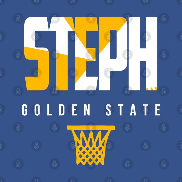 Steph Golden State Basketball by funandgames