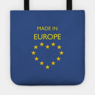 Made in Europe (with love) Tote