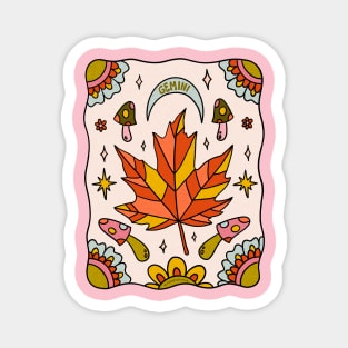 Gemini Leaf Magnet