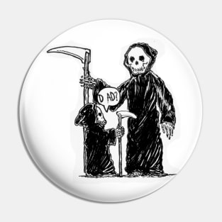 Dad Reaper Pin