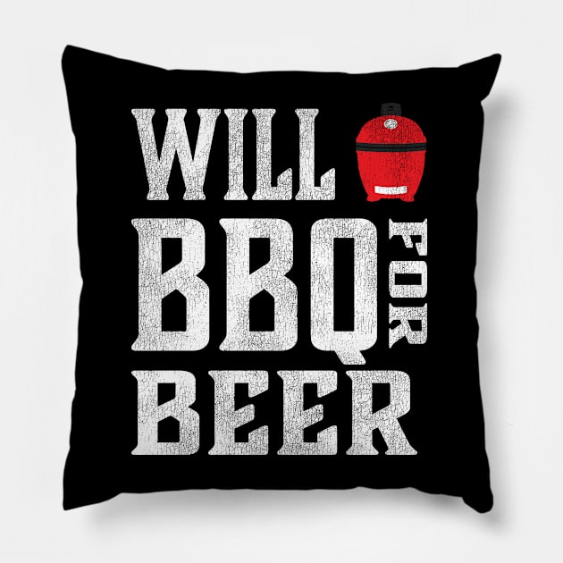 Will BBQ for Beer- or maybe Bourbon, but definitely Bourbon on the Rocks or Beer Pillow by Jas-Kei Designs