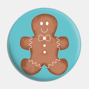 Cute Gingerbread man Pin