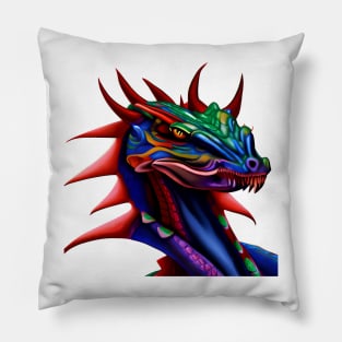 Rainbow Dragonfolk Pillow