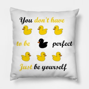 the ugly duckling Pillow