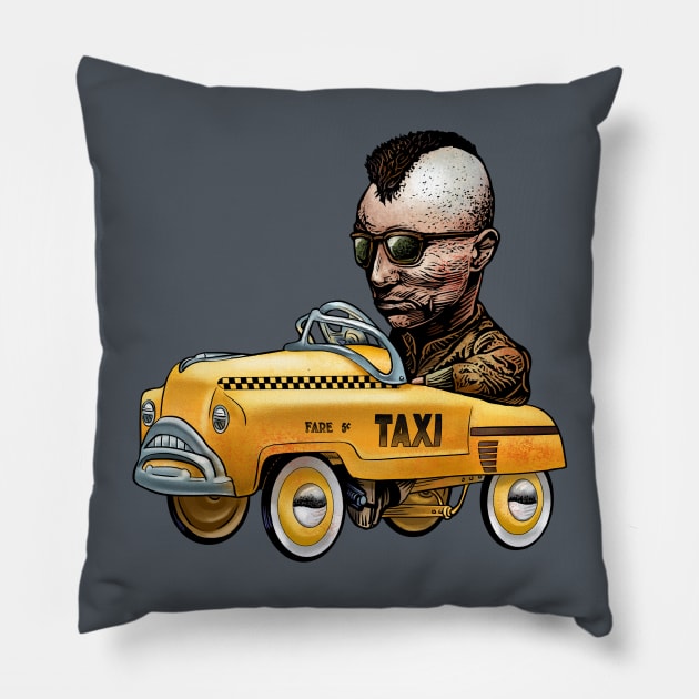 You Talkin' To Me? Pillow by ChetArt