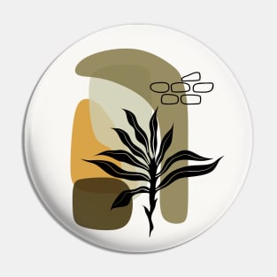 Abstract Life Pin