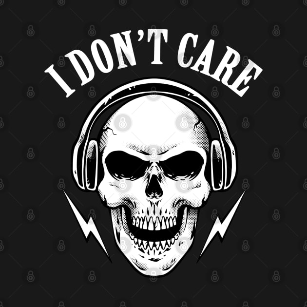 I Don’t Care (White) by S.Y.A