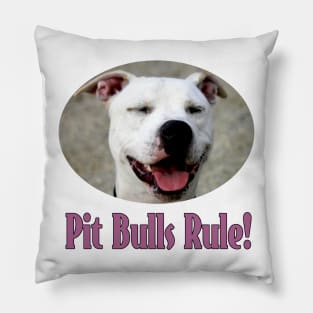 Pit Bulls Rule! Pillow