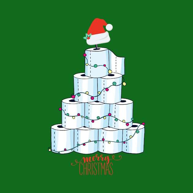 Toilet Paper Christmas Tree 2020 by NiftyGiggles