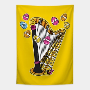 Easter Harp Harpist Tapestry