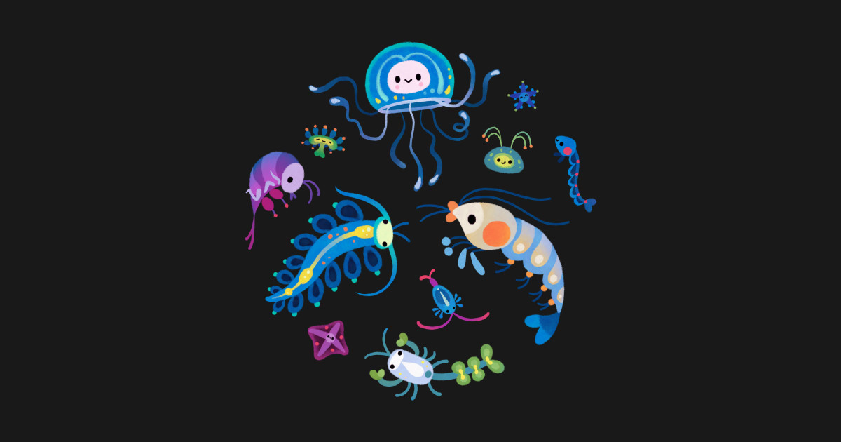Zooplankton - Plankton - Sticker | TeePublic