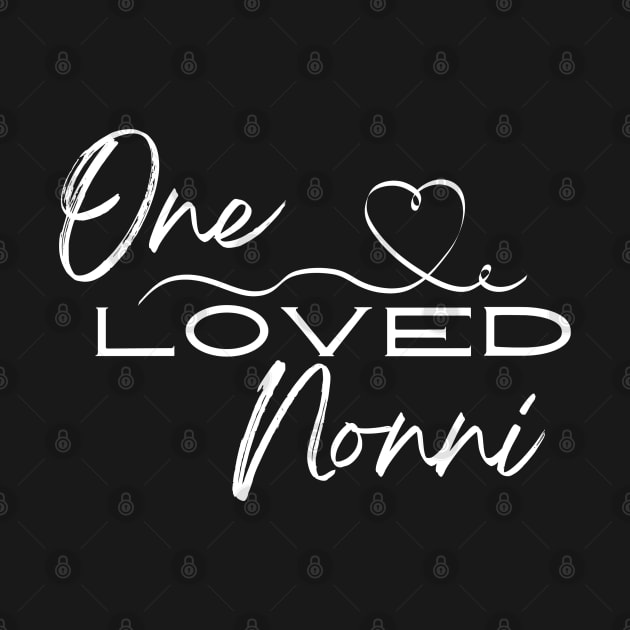 Nonni Themed One Loved Nonni by MCsab Creations