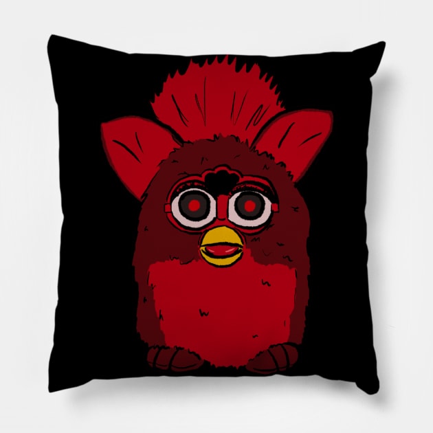 Demon Furby Pillow by AlexTal