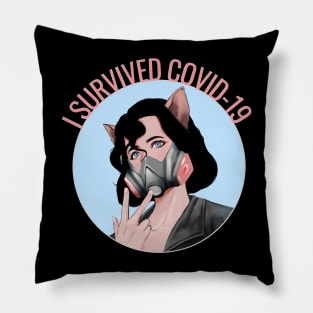 I survived Covid-19 Pillow