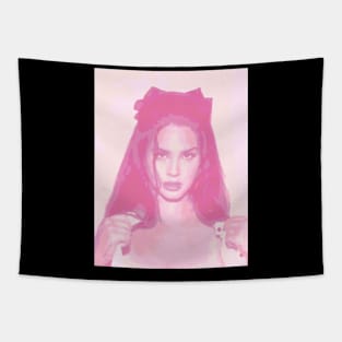 Lana Del Rey pink posterize Tapestry