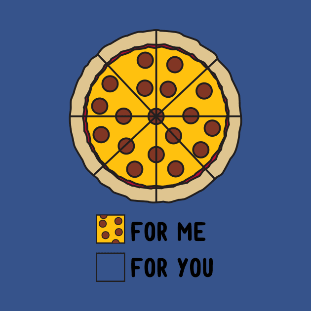 No sharing pizza chart by Portals