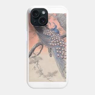 Peafowl by Ohara Koson Phone Case